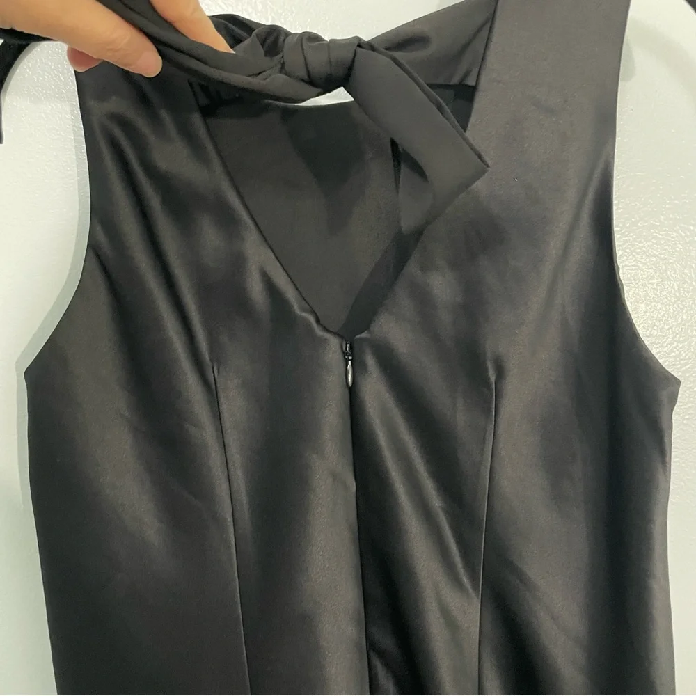 J. Crew Elegant Black Sleeveless Dress Size 4